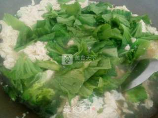 Mustard Egg Soup recipe
