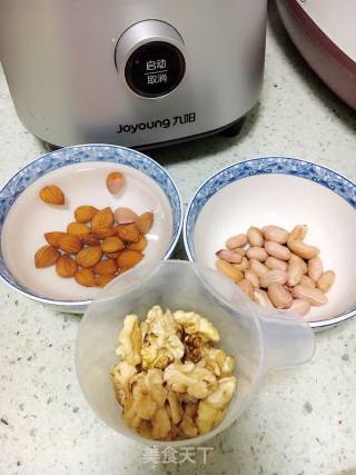 Walnut Almond Peanut Dew recipe