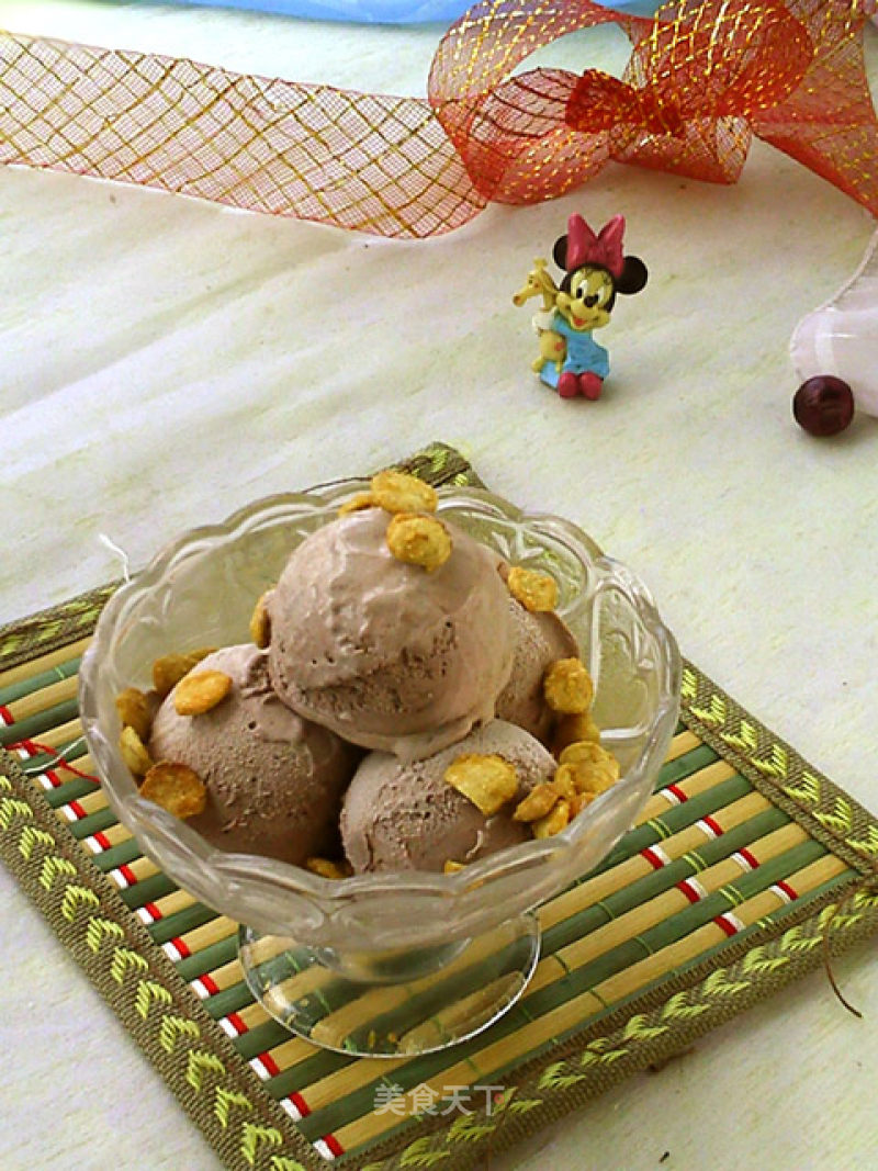 Condensed Milk Cocoa Ice Cream recipe