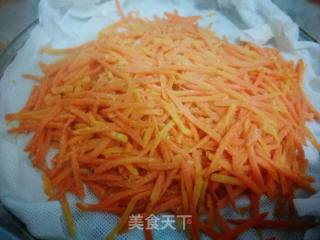 Kuaishou Steamed Vegetables-steamed Carrot Shreds recipe