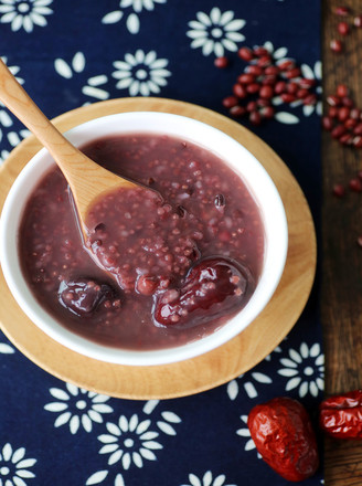 Autumn Health Purple Rice and Red Dates Porridge recipe