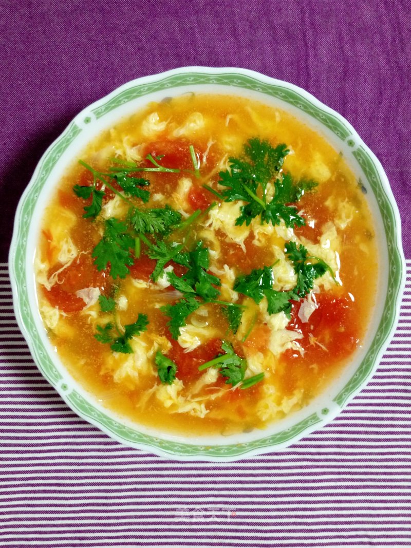 Tomato and Egg Soup recipe