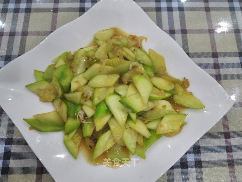 Zucchini Fried Shrimp Skin recipe