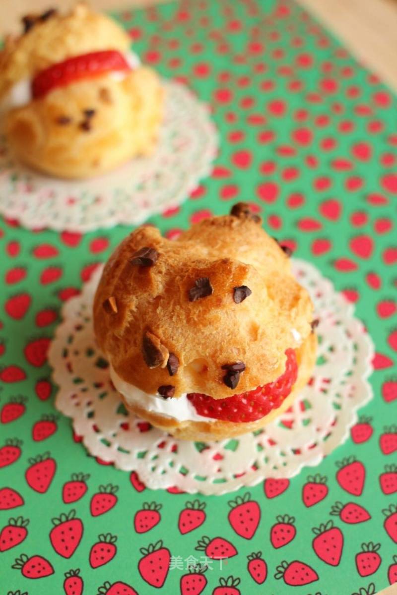 # Fourth Baking Contest and is Love to Eat Festival# Strawberry Sandwich Puffs recipe
