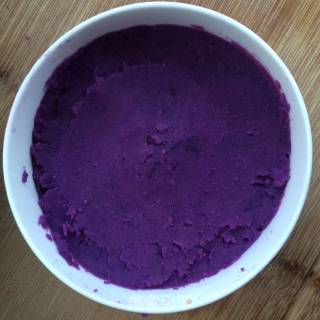 Yogurt and Purple Potato Mashed recipe