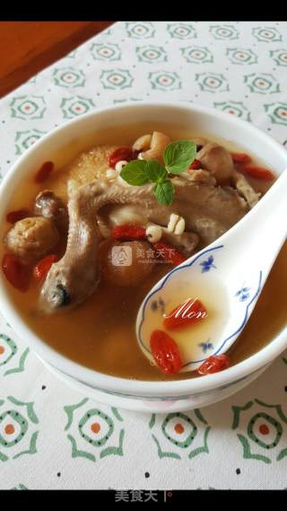 Monkey Mushroom and Quail Soup recipe