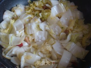 Oil Residue Baby Cabbage recipe