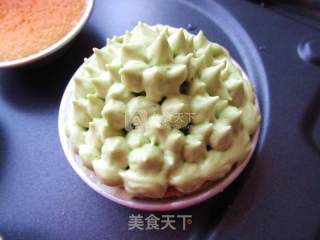 #aca烤明星大赛# Matcha Cherry Cake recipe