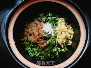Fried Leek Meatballs recipe