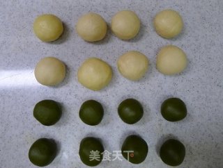 Matcha Red Bean Crisp recipe