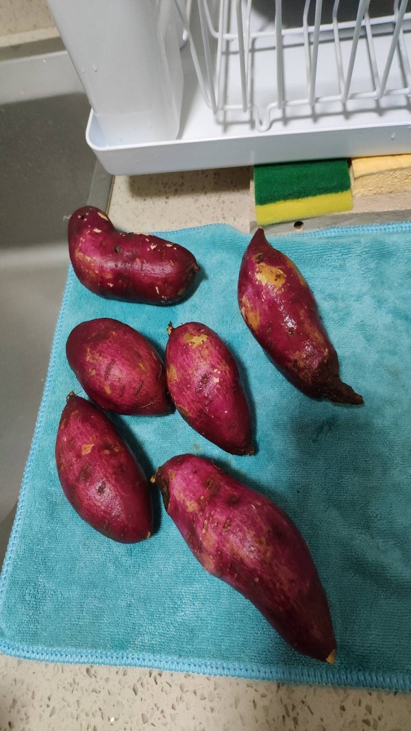 Air Fried Roasted Sweet Potatoes recipe