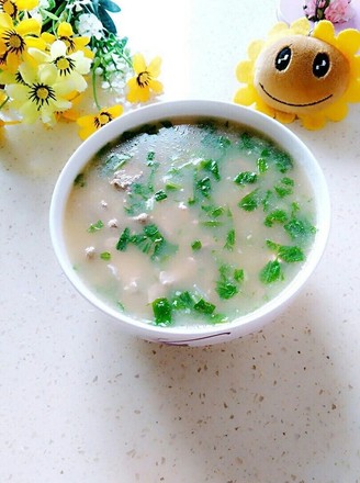 Pork Liver and Lean Pork and Vegetable Congee recipe