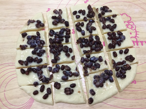 Toast with Condensed Milk and Red Beans recipe