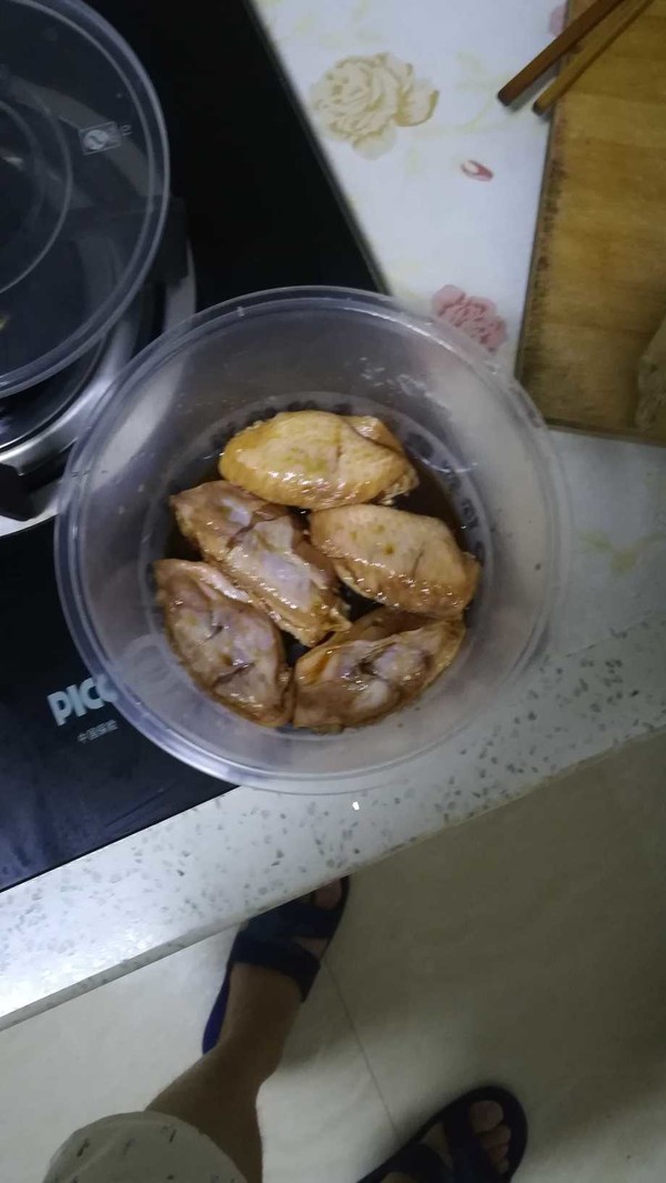 Sauce Chicken Wings recipe