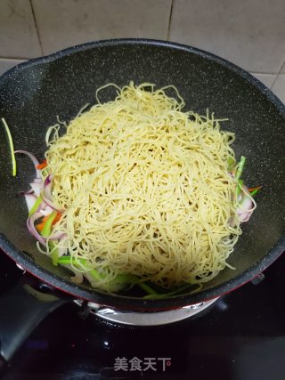 Fried Noodles with Soy Sauce King recipe