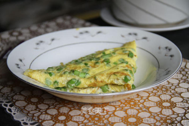 Egg and Asparagus Breakfast Cake recipe
