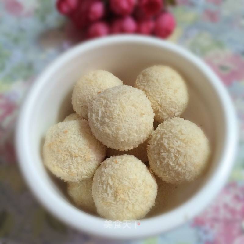 Egg White Coconut Balls recipe
