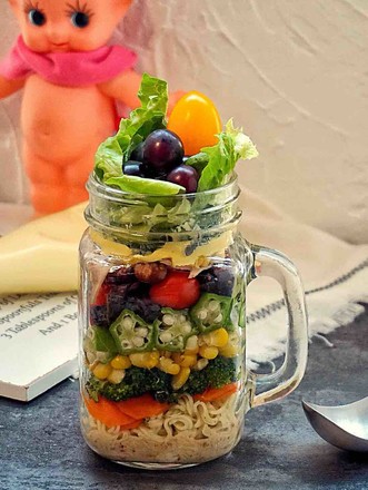Salad Jar Bento Chobe Salad Sauce recipe