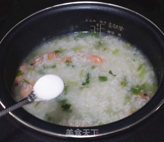 Vegetable Seafood Porridge recipe