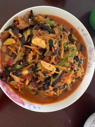 Fish-flavored Shredded Pork without Fish