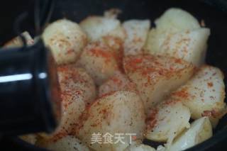 Pan-fried Spicy Potatoes recipe