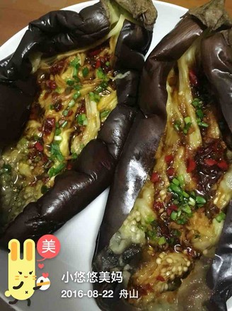 Microwave Version Grilled Eggplant