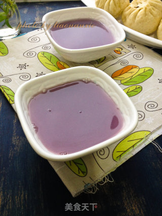 Purple Potato and Tremella Soup recipe