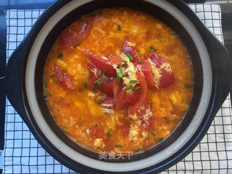 Tomato Egg Soup recipe