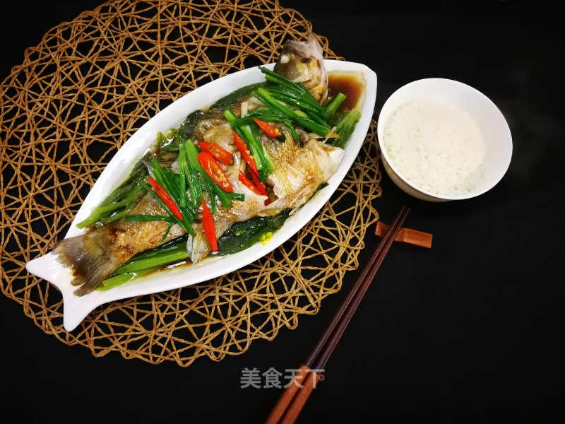 Steamed Fish with Choy Sum recipe