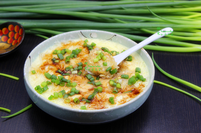 Nutritious Breakfast, Steamed Eggs with Vermicelli recipe