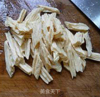 Stir-fried Loofah with Yuba recipe