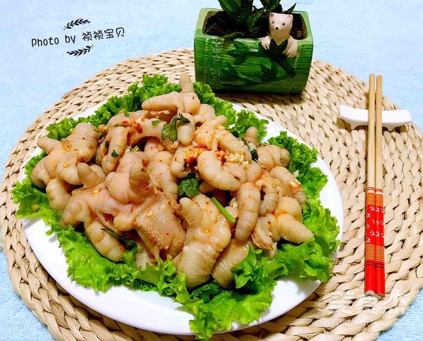 Spicy Boneless Chicken Feet recipe