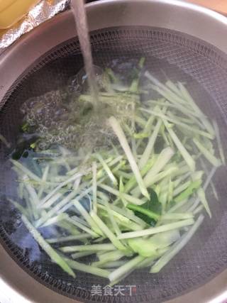 Broccoli Stalks with Minced Garlic recipe