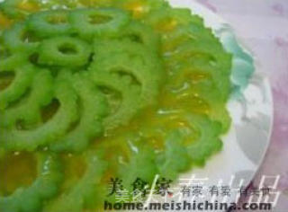 Bitter Gourd with Orange Juice recipe