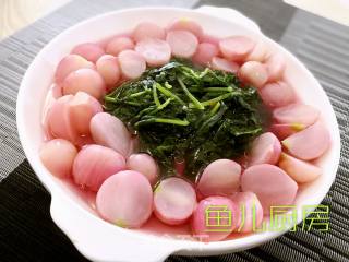Sesame Oil Clear Soup with Cherry and Radish ── "fish Kitchen" Private Kitchen recipe