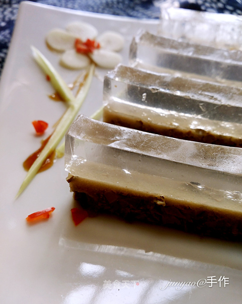 Crystal Duck Liver [cold Combination for Banquet]