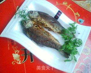 Dry Fried Crucian Carp recipe