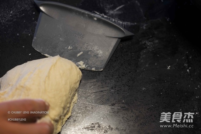 Chive Pork Floss Toast recipe