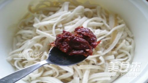 Fried Bean Shreds in Hubei recipe