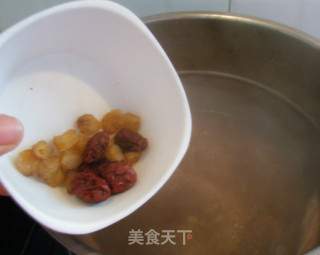 Longan and Yam Eight Treasure Congee recipe