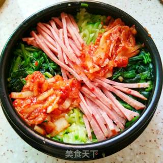 Homemade Bibimbap recipe