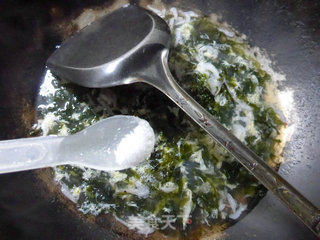 Shrimp Seaweed Egg Drop Soup recipe