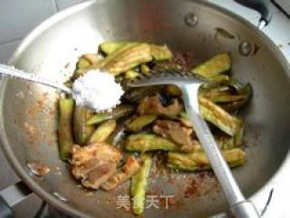 Stir-fried Eggplant with Hot Peppers recipe