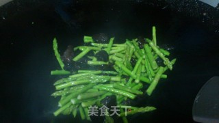 Asparagus in Oyster Sauce recipe
