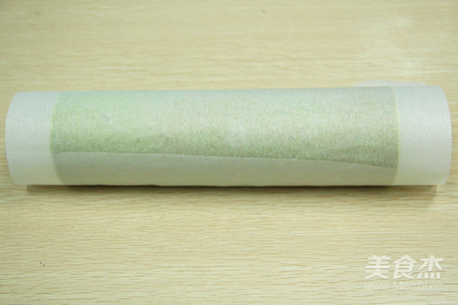 Barley Grass Green Cake Roll recipe