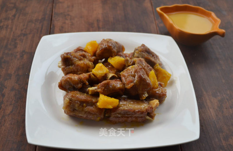 Orange Sauce Pork Ribs recipe