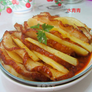 Steamed Dongpo Pork with Potato Chips recipe