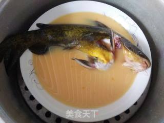 Yellow Bone Fish Steamed Egg recipe