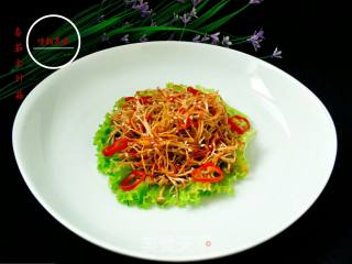 Fried Enoki Mushroom recipe