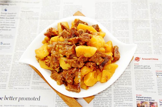 Roast Potatoes and Beef recipe